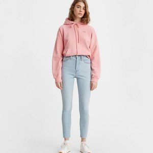 Levi's Wedgie Skinny Fit Jeans Size 32 Light Wash